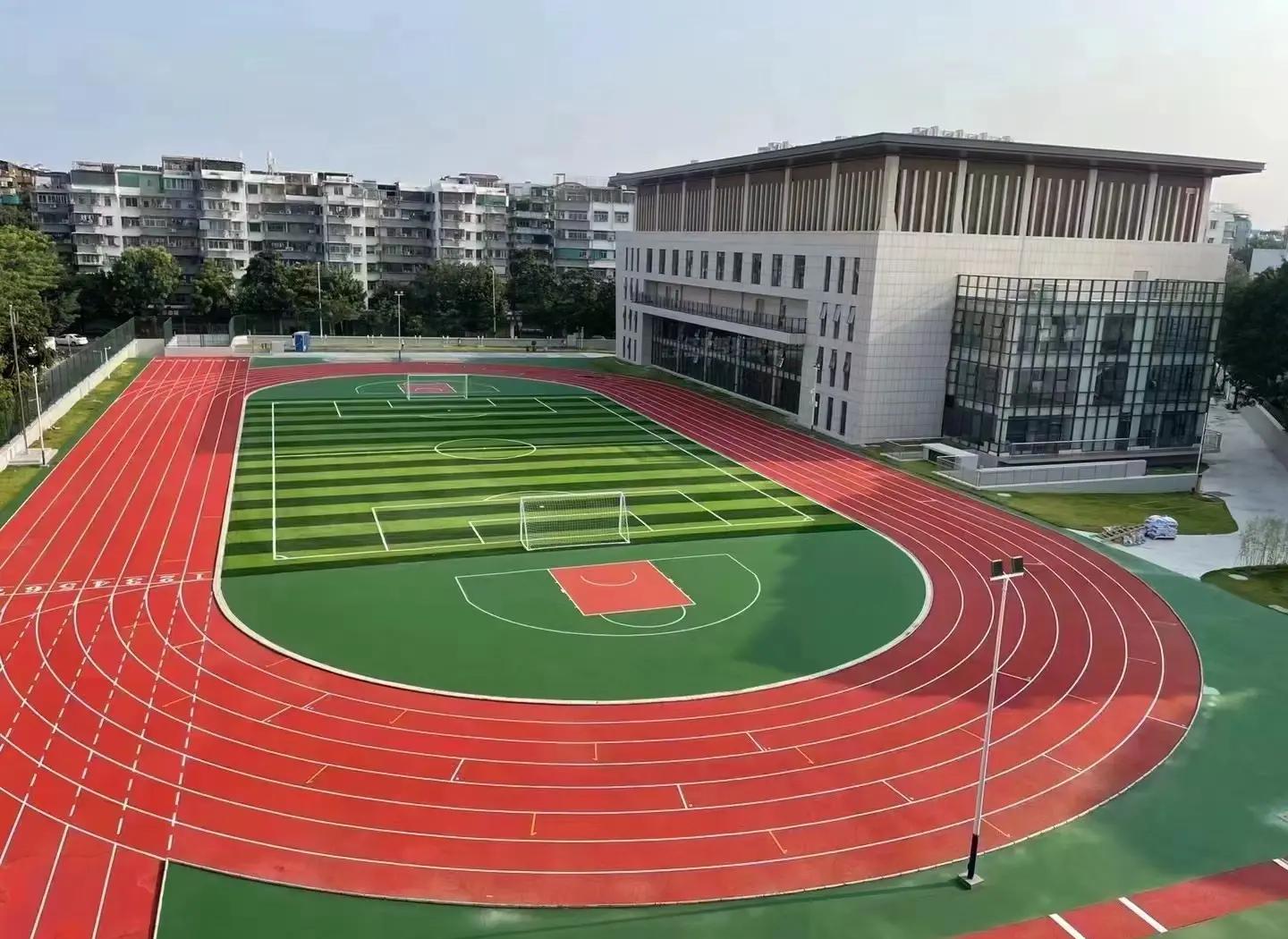 普洱市硅PU材料塑胶篮球场 - 一站式服务
